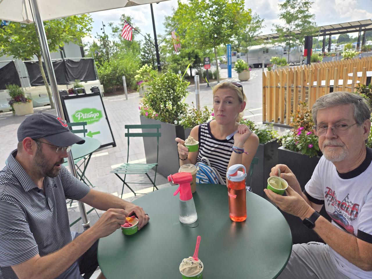 I'm not sure what was happening in this picture because I wasn't there, haha.